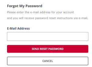 AAOS Forget Password